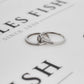 Pre-Owned 9ct White Gold Diamond Wedding Ring SET Size M