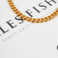 Pre-Owned 18ct Gold Curb Chain Bracelet 8 Inch