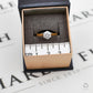 Pre-Owned 14ct Gold CZ Dress Ring Size O.5