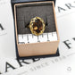 Pre-Owned 9ct Gold Smokey Quartz Ring Size P