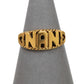 Pre-Owned 9ct Gold NAN Cherish Ring Size M.5
