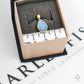 Pre-Owned 9ct Gold Drop Shape Opal Doublet Pendant