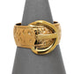 Pre-Owned 9ct Gold Buckle Ring Size S