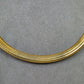 Pre-Owned 18ct Gold Mesh Collar Necklace 19 Inch