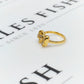 Pre-Owned 18ct Gold Diamond Bow Ring Size K