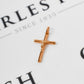 Pre-Owned 18ct Gold Crucifix Pendant