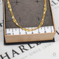 Pre-Owned 18ct Gold Double Curb Anchor Chain Necklace 20 Inch
