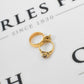 Pre-Owned 9ct Gold Wedding & Engagement Ring Charm
