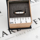 Pre-Owned 9ct White Gold 2 Diamond Band Ring Size N
