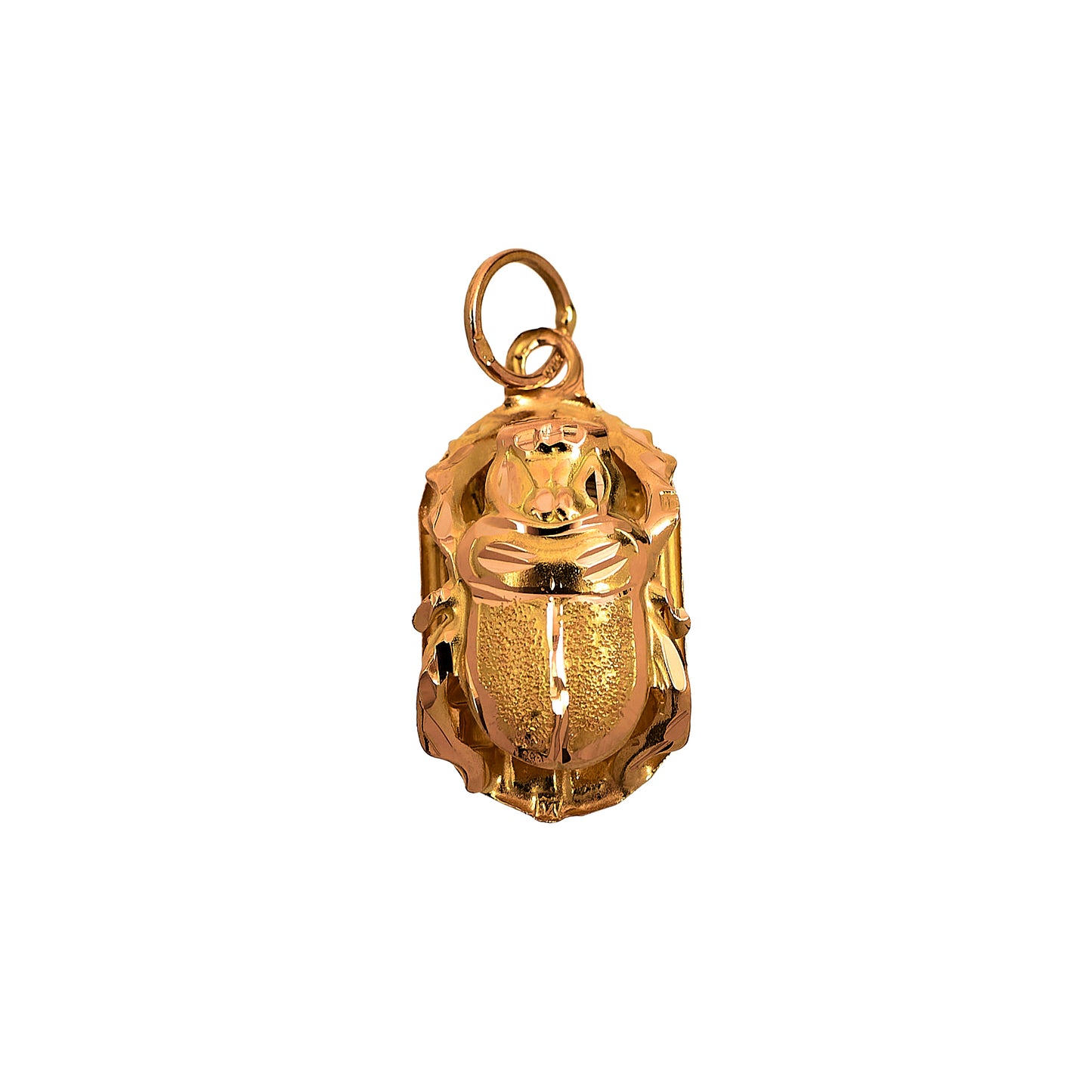 Pre-Owned 18ct Gold Scarab Pendant