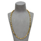 Pre-Owned 9ct Gold Tulip Link Pattern Polish Necklace