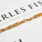 Pre-Owned 18ct Gold Fancy Anchor Link Chain 24 Inch