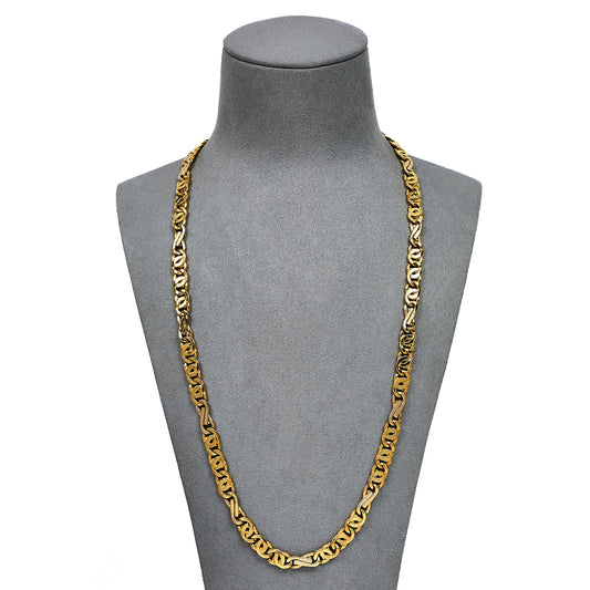 Pre-Owned 18ct Gold Fancy Anchor Link Chain 24 Inch