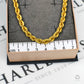 Pre-Owned 14ct Gold Rope Chain Necklace 24 Inch