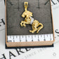 Pre-Owned 9ct Gold CZ Horse Pendant