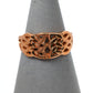 Pre-Owned 9ct Rose Gold Celtic Knot Ring Size J.5