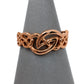 Pre-Owned 9ct Rose Gold Celtic Knot Ring Size P