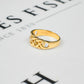 Pre-Owned 9ct Gold Celtic Knot Ring Size N.5