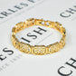Pre-Owned 9ct Gold Celtic Knot Bracelet 7.5 Inch