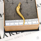 Pre-Owned 9ct Gold Horn Of Life Pendant Twist Design