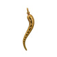 Pre-Owned 9ct Gold Horn Of Life Pendant Twist Design