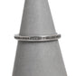 Pre-Owned 18ct White Gold 35 Diamond Slim Band Ring Size I