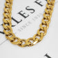 Pre-Owned 9ct Gold Curb Chain Necklace 20 Inch