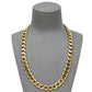 Pre-Owned 9ct Gold Curb Chain Necklace 20 Inch