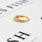 Pre-Owned 18ct Gold Brilliant & Baguette Diamond Ring Size J