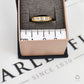 Pre-Owned 18ct Gold Brilliant & Baguette Diamond Ring Size J