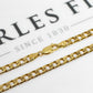 Pre-Owned 9ct Gold Curb Chain Necklace 24 Inch