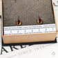 Pre-Owned 9ct Gold Oval Garnet Stud Earrings