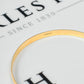Pre-Owned 9ct Gold Twist Design Bangle