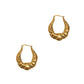 Pre-Owned 9ct Gold Creole Hoop Earrings