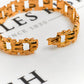 Pre-Owned 18ct Gold Chain Bracelet 8 Inch