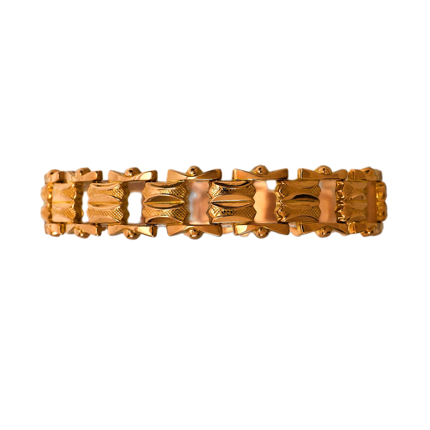 Pre-Owned 18ct Gold Chain Bracelet 8 Inch