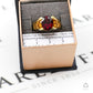 Pre-Owned 14ct Gold Oval Garnet Ring Size T