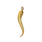 Pre-Owned 9ct Gold Horn Of Life Pendant Satin Finish