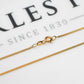 Pre-Owned 9ct Gold Curb Chain Necklace 18 Inch