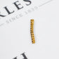Pre-Owned 9ct Gold 11 Garnet Drop Pendant