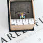 Pre-Owned 9ct Gold Amethyst & Topaz Butterfly Pendant
