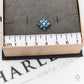 Pre-Owned 9ct White Gold Tanzanite & Topaz Pendant