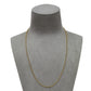 Pre-Owned 9ct Gold Oval Link Chain Necklace 18 Inch