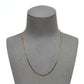 Pre-Owned 9ct Gold Curb Chain Necklace 16 Inch