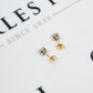 Pre-Owned 9ct Gold Diamond Cluster Stud Earrings