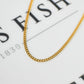 Pre-Owned 9ct Gold Curb Chain Necklace 18 Inch Hollow