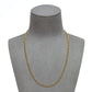 Pre-Owned 9ct Gold Curb Chain Necklace 18 Inch Hollow