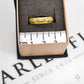Pre-Owned 9ct Gold Patterned Band Ring Size P