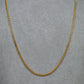 Pre-Owned 9ct Gold Curb Chain Necklace 18 Inch