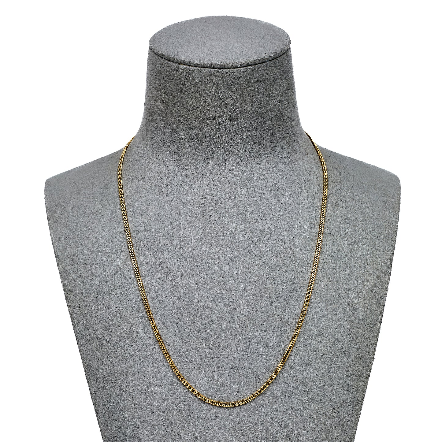 Pre-Owned 9ct Gold Curb Chain Necklace 18 Inch